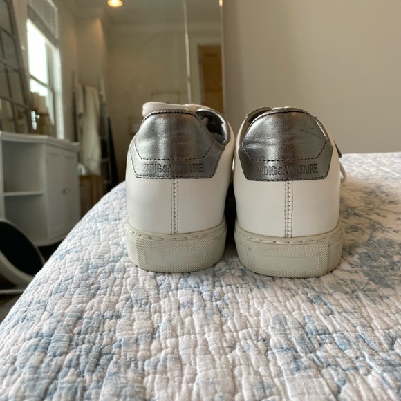 Zadig and Voltaire lighting bolt studded sneakers - Picture 4 of 6